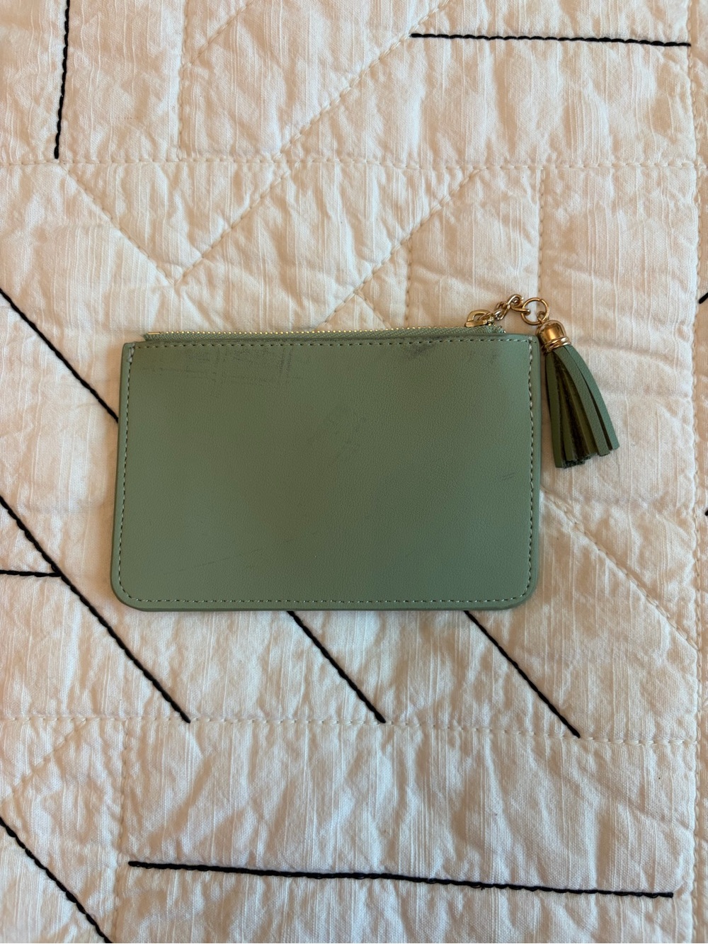 Alice Wheeler London Green Wristlet Cardholder View 2